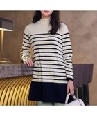 【ティアクラッセ/Tiaclasse】の【洗える】ボーダーニットチュニック 人気、トレンドファッション・服の通販 founy(ファニー) ファッション Fashion レディースファッション Fashion for Women トップス・カットソー Cut & Sew Tops ニット Knit Tops & Sweaters アクセサリー Fashion Accessories ウォッシャブル Machine Washable 春 Spring 洗える Machine Washable 秋 Autumn ストライプ Stripe, Striped Pattern ストレート Straight, Straight Cut スリット Slit, Slit Detail スリーブ Sleeve, Long Sleeve / Short Sleeve セーター Sweater, Knitwear チュニック Tunic, Long Top ベーシック Basic, Essential ボーダー Border, Stripe ポケット Pocket, Pocket Detail 無地 Plain, Solid Color ロング Long, Long-Length 冬 Winter / This Winter A/W・秋冬 Autumn/Winter 再入荷 Restock / Back in Stock 新作・新入荷 New Arrivals / New In thumbnail オフホワイト×ネイビー|ID: prp329100004867227 ipo3291000000036256117