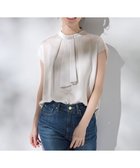 【エニー/ANY】のボウタイブラウス 人気、トレンドファッション・服の通販 founy(ファニー) ファッション Fashion レディースファッション Fashion for Women トップス・カットソー Cut & Sew Tops シャツ・ブラウス・オフィスカジュアル Elegant Blouses & Button-Ups インナー Innerwear ジャケット Jacket, Outerwear スーツ Suit, Formalwear セットアップ Set-Up, Coordinated Outfit ダウン Down, Puffer デニム Denim, Jeans Material エレガント 上品 Elegant 夏 Summer 春 Spring S/S・春夏 SS, Spring/Summer, Warm Season 洗える Machine Washable ビジネス 仕事 通勤 Business / Work / Commuting thumbnail グレージュ(無地)|ID: prp329100004867230 ipo3291000000036256151