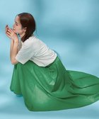 【エニー/ANY】の【ウエストゴム/ポケット付】シャンブレーライク フレアスカート 人気、トレンドファッション・服の通販 founy(ファニー) ファッション Fashion レディースファッション Fashion for Women スカート Skirts Aライン・フレアスカート A-Line & Flared Skirts 春 Spring カットソー Cut and Sewn Top スタイリッシュ Stylish, Fashionable スマート Smart, Elegant トレンド Trend, Trending Now フラット Flat, Flat Shoes フレア Flare, Flared ポケット Pocket, Pocket Detail ロング Long, Long-Length S/S・春夏 SS, Spring/Summer, Warm Season 夏 Summer thumbnail グリーン|ID: prp329100004867232 ipo3291000000036256160