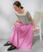 【エニー/ANY】の【ウエストゴム/ポケット付】シャンブレーライク フレアスカート 人気、トレンドファッション・服の通販 founy(ファニー) ファッション Fashion レディースファッション Fashion for Women スカート Skirts Aライン・フレアスカート A-Line & Flared Skirts 春 Spring カットソー Cut and Sewn Top スタイリッシュ Stylish, Fashionable スマート Smart, Elegant トレンド Trend, Trending Now フラット Flat, Flat Shoes フレア Flare, Flared ポケット Pocket, Pocket Detail ロング Long, Long-Length S/S・春夏 SS, Spring/Summer, Warm Season 夏 Summer thumbnail ピンク|ID: prp329100004867232 ipo3291000000036256161