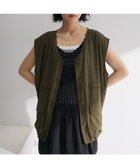 【グリーンパークス/Green Parks】のシアーミリタリーベスト Khaki|ID: prp329100004867233 ipo3291000000036256177