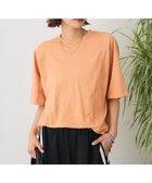 【クラフトスタンダードブティック/CRAFT STANDARD BOUTIQUE】のカットクレープワイドキリカエTシャツ 人気、トレンドファッション・服の通販 founy(ファニー) ファッション Fashion レディースファッション Fashion for Women トップス・カットソー Cut & Sew Tops シャツ・ブラウス・オフィスカジュアル Elegant Blouses & Button-Ups ロングTシャツ・Tシャツ Longline T-Shirts & Tees カットソー・ベーシックTシャツ Cut-and-Sewn Tops / Stretch Tees & Basics 春 Spring カットソー Cut and Sewn Top 切替 Switching, Contrast Panel シンプル Simple, Minimal 定番 Standard, Basic Item バランス Balance, Style Balance ボックス Boxy, Box Shape ポケット Pocket, Pocket Detail リラックス Relax, Relaxed Fit ルーズ Loose, Oversized ロング Long, Long-Length ワイド Wide, Wide Fit S/S・春夏 SS, Spring/Summer, Warm Season おすすめ Recommended / Our Picks 夏 Summer thumbnail Orange|ID: prp329100004867239 ipo3291000000036256221