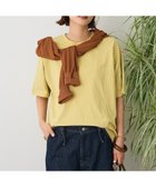 【クラフトスタンダードブティック/CRAFT STANDARD BOUTIQUE】のカットクレープワイドキリカエTシャツ 人気、トレンドファッション・服の通販 founy(ファニー) ファッション Fashion レディースファッション Fashion for Women トップス・カットソー Cut & Sew Tops シャツ・ブラウス・オフィスカジュアル Elegant Blouses & Button-Ups ロングTシャツ・Tシャツ Longline T-Shirts & Tees カットソー・ベーシックTシャツ Cut-and-Sewn Tops / Stretch Tees & Basics 春 Spring カットソー Cut and Sewn Top 切替 Switching, Contrast Panel シンプル Simple, Minimal 定番 Standard, Basic Item バランス Balance, Style Balance ボックス Boxy, Box Shape ポケット Pocket, Pocket Detail リラックス Relax, Relaxed Fit ルーズ Loose, Oversized ロング Long, Long-Length ワイド Wide, Wide Fit S/S・春夏 SS, Spring/Summer, Warm Season おすすめ Recommended / Our Picks 夏 Summer thumbnail Yellow|ID: prp329100004867239 ipo3291000000036256223