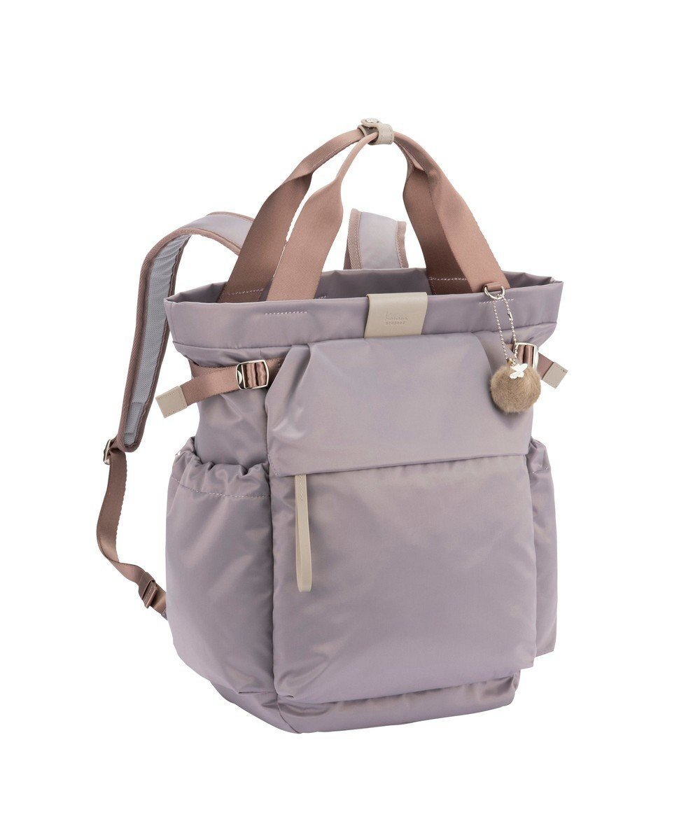 【エースバッグズアンドラゲッジ/ACE BAGS & LUGGAGE】のKanana project PJ16-2nd リュックサック A4サイズ 軽量 20145 カナナ プロジェクト インテリア・キッズ・メンズ・レディースファッション・服の通販 founy(ファニー) 　ファッション　Fashion　レディースファッション　Fashion for Women　バッグ　Bags　コーティング　Coating, Coated Finish　抗菌　Antibacterial, Bacteria-Resistant　軽量　Lightweight, Ultra Light　サテン　Satin, Glossy Fabric　セットアップ　Set-Up, Coordinated Outfit　チャーム　Charm, Pendant　人気　Popular, Best Seller　ハンカチ　Handkerchief, Hanky　パール　Pearl, Pearl Accent　フィット　Fit, Slim Fit　フロント　Front, Front Design　ポケット　Pocket, Pocket Detail　リュック　Backpack, Rucksack　リラックス　Relax, Relaxed Fit　再入荷　Restock / Back in Stock　旅行　Travel　スーツケース キャリーケース　Suitcase / Carry Case　エレガント 上品　Elegant　モーヴピンク|ID: prp329100004867257 ipo3291000000036256286