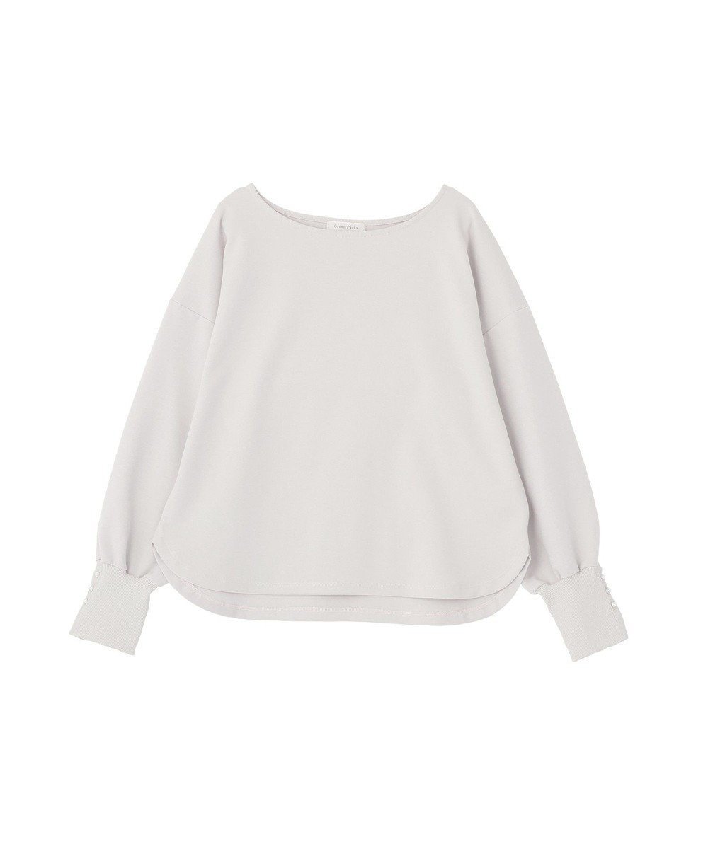 【グリーンパークス/Green Parks】のパールスリーブカットプルオーバー 人気、トレンドファッション・服の通販 founy(ファニー) 　ファッション　Fashion　レディースファッション　Fashion for Women　トップス・カットソー　Cut & Sew Tops　シャツ・ブラウス・オフィスカジュアル　Elegant Blouses & Button-Ups　ロングTシャツ・Tシャツ　Longline T-Shirts & Tees　カジュアルプルオーバー・ニットトップス　Pullovers & Knit Tops / Casual Pullovers　カットソー・ベーシックTシャツ　Cut-and-Sewn Tops / Stretch Tees & Basics　春　Spring　カットソー　Cut and Sewn Top　シンプル　Simple, Minimal　デニム　Denim, Jeans Material　定番　Standard, Basic Item　なめらか　Smooth, Silky Texture　パール　Pearl, Pearl Accent　ボトム　Bottoms, Lower Wear　ポケット　Pocket, Pocket Detail　ラウンド　Round, Round Neck　ワンポイント　One Point, Statement Accent　S/S・春夏　SS, Spring/Summer, Warm Season　おすすめ　Recommended / Our Picks　夏　Summer　エレガント 上品　Elegant　ビジネス 仕事 通勤　Business / Work / Commuting　 other-1|ID: prp329100004867261 ipo3291000000036256295
