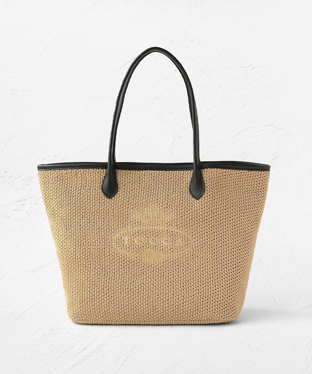 【トッカ/TOCCA】の【A4サイズ対応】TO THE SUNLIGHT BAG かごバッグ インテリア・キッズ・メンズ・レディースファッション・服の通販 founy(ファニー) ファッション Fashion レディースファッション Fashion for Women バッグ Bags シンプル Simple, Minimal ジップ Zip, Zipper 財布 Wallet, Purse チェック Check, Plaid, Tartan フェミニン Feminine, Girly ベーシック Basic, Essential ポケット Pocket, Pocket Detail モダン Modern, Contemporary モノトーン Monotone, Black and White リュクス Luxury, Elegant, High-End, Chic S/S・春夏 SS, Spring/Summer, Warm Season 夏 Summer ビジネス 仕事 通勤 Business / Work / Commuting 2026年 2026 ブラック系|ID: prp329100004867265 ipo3291000000036256308