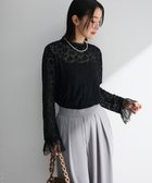 【グリーンパークス/Green Parks】の総レースプルオーバー 人気、トレンドファッション・服の通販 founy(ファニー) ファッション Fashion レディースファッション Fashion for Women トップス・カットソー Cut & Sew Tops シャツ・ブラウス・オフィスカジュアル Elegant Blouses & Button-Ups ロングTシャツ・Tシャツ Longline T-Shirts & Tees カジュアルプルオーバー・ニットトップス Pullovers & Knit Tops / Casual Pullovers カットソー・ベーシックTシャツ Cut-and-Sewn Tops / Stretch Tees & Basics インナー Innerwear 春 Spring カットソー Cut and Sewn Top キャミソール Camisole, Spaghetti Strap Top タンク Tank Top, Sleeveless Top デニム Denim, Jeans Material バランス Balance, Style Balance ポケット Pocket, Pocket Detail レース Lace, Lace Fabric ロング Long, Long-Length ワイド Wide, Wide Fit S/S・春夏 SS, Spring/Summer, Warm Season 夏 Summer エレガント 上品 Elegant thumbnail Black|ID: prp329100004867271 ipo3291000000036256331