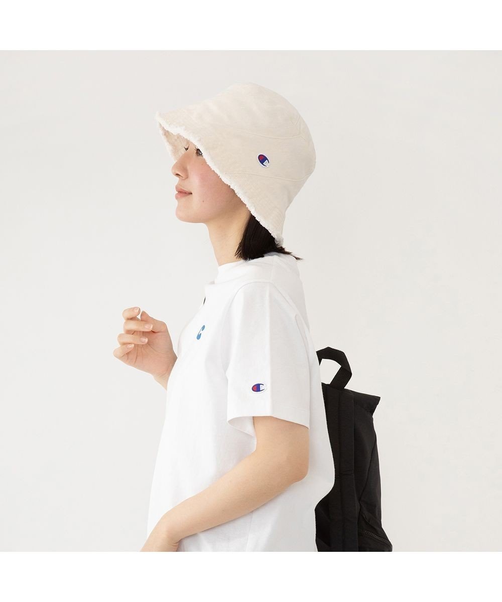 【林八百吉商店/HAYASHIYAOKICHI】のChampion フリンジスリットチューリップハット インテリア・キッズ・メンズ・レディースファッション・服の通販 founy(ファニー) 　ファッション　Fashion　レディースファッション　Fashion for Women　キャップ&ハット　Hats & Caps　スリット　Slit, Slit Detail　チューリップ　Tube, Tube Top　ユーズド　Used, Vintage-Look　人気　Popular, Best Seller　帽子　Hat, Headwear　アイボリー|ID: prp329100004867284 ipo3291000000036256391