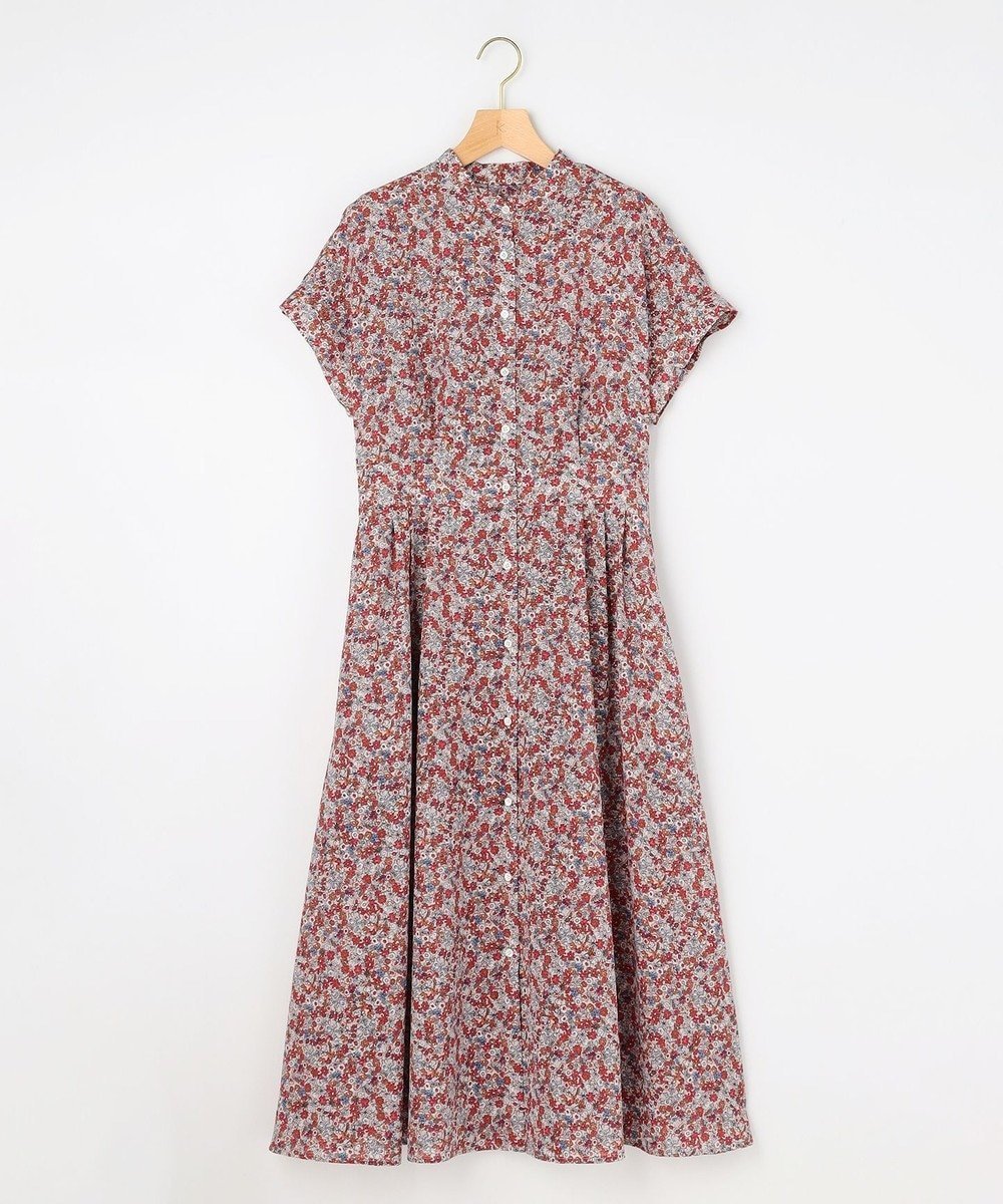 【組曲/KUMIKYOKU】の【先行予約】フラワーガーデンプリント ワンピース インテリア・キッズ・メンズ・レディースファッション・服の通販 founy(ファニー) ファッション Fashion レディースファッション Fashion for Women ワンピース Dresses 春 Spring シャドー Shadow, Subtle Pattern スリーブ Sleeve, Long Sleeve / Short Sleeve チェック Check, Plaid, Tartan フィット Fit, Slim Fit フェミニン Feminine, Girly フレア Flare, Flared フレンチ French, French Style プリント Print, Printed Pattern ペチコート Petticoat, Underskirt S/S・春夏 SS, Spring/Summer, Warm Season 夏 Summer エレガント 上品 Elegant ベージュピンク系5|ID: prp329100004867289 ipo3291000000036256436