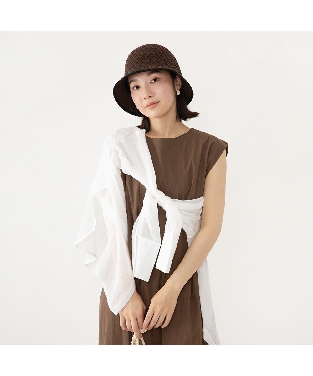 【林八百吉商店/HAYASHIYAOKICHI】のun chapeau バイカラーサーモハット インテリア・キッズ・メンズ・レディースファッション・服の通販 founy(ファニー) 　ファッション　Fashion　レディースファッション　Fashion for Women　キャップ&ハット　Hats & Caps　おすすめ　Recommended / Our Picks　帽子　Hat, Headwear　軽量　Lightweight, Ultra Light　ブラウン|ID: prp329100004867291 ipo3291000000036256457