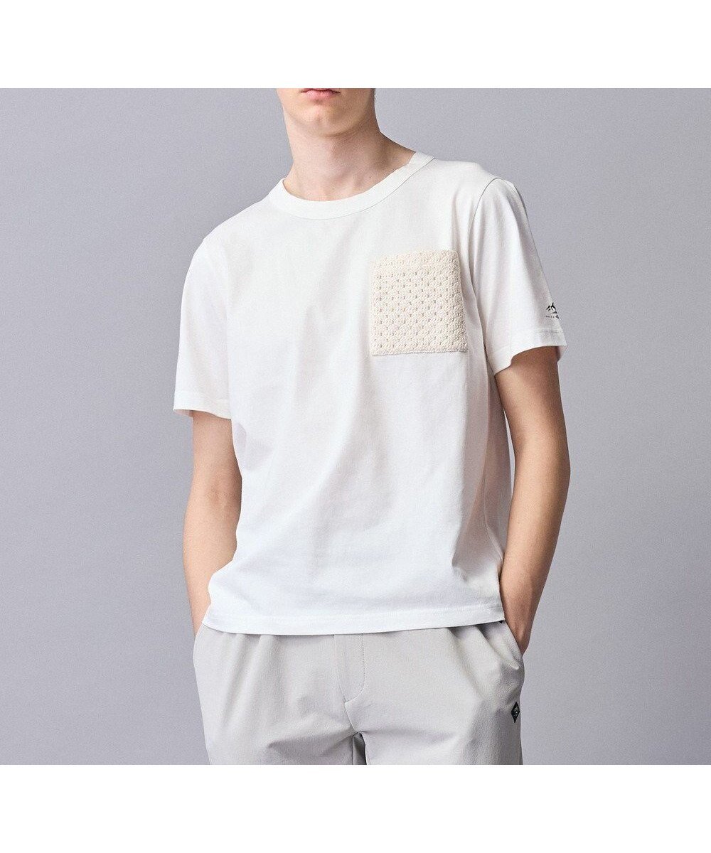 【ジョセフ アブード マウンテン/JOSEPH ABBOUD MOUNTAIN】の【ゆったり】プレーティング天竺ポケットアウトドア Tシャツ 人気、トレンドファッション・服の通販 founy(ファニー) 　ファッション　Fashion　レディースファッション　Fashion for Women　トップス・カットソー　Cut & Sew Tops　シャツ・ブラウス・オフィスカジュアル　Elegant Blouses & Button-Ups　ロングTシャツ・Tシャツ　Longline T-Shirts & Tees　カットソー・ベーシックTシャツ　Cut-and-Sewn Tops / Stretch Tees & Basics　アウトドア　Outdoor Clothing　春　Spring　カットソー　Cut and Sewn Top　吸水　Absorbent, Quick-Dry　ショート　Short, Short Length　シンプル　Simple, Minimal　デニム　Denim, Jeans Material　バランス　Balance, Style Balance　ポケット　Pocket, Pocket Detail　メッシュ　Mesh, Net Fabric　ラッセル　Raschel, Raschel Lace　S/S・春夏　SS, Spring/Summer, Warm Season　おすすめ　Recommended / Our Picks　夏　Summer　 other-1|ID: prp329100004867314 ipo3291000000036256525