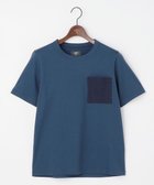 【ジョセフ アブード マウンテン/JOSEPH ABBOUD MOUNTAIN】の【ゆったり】プレーティング天竺ポケットアウトドア Tシャツ 人気、トレンドファッション・服の通販 founy(ファニー) ファッション Fashion レディースファッション Fashion for Women トップス・カットソー Cut & Sew Tops シャツ・ブラウス・オフィスカジュアル Elegant Blouses & Button-Ups ロングTシャツ・Tシャツ Longline T-Shirts & Tees カットソー・ベーシックTシャツ Cut-and-Sewn Tops / Stretch Tees & Basics アウトドア Outdoor Clothing 春 Spring カットソー Cut and Sewn Top 吸水 Absorbent, Quick-Dry ショート Short, Short Length シンプル Simple, Minimal デニム Denim, Jeans Material バランス Balance, Style Balance ポケット Pocket, Pocket Detail メッシュ Mesh, Net Fabric ラッセル Raschel, Raschel Lace S/S・春夏 SS, Spring/Summer, Warm Season おすすめ Recommended / Our Picks 夏 Summer thumbnail ネイビー系|ID: prp329100004867314 ipo3291000000036256534