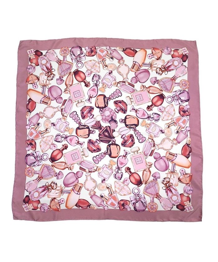 【マルカオリジナル/Marca originals】の【Marcaオリジナル】パフュームボトル 大判 シルクツイル スカーフ インテリア・キッズ・メンズ・レディースファッション・服の通販 founy(ファニー) https://founy.com/ ファッション Fashion レディースファッション Fashion for Women シルク Silk, 100% Silk スカーフ Scarf, Neckwear ストール Stole, Wrap ドレープ Drape, Draping Fabric ハンカチ Handkerchief, Hanky バンダナ Bandana, Head Scarf フォルム Silhouette, Form プリント Print, Printed Pattern |ID: prp329100004867333 ipo3291000000036256569