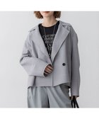 【23区/NIJYUSANKU】のTWライトリバー ショートトレンチコート 人気、トレンドファッション・服の通販 founy(ファニー) ファッション Fashion レディースファッション Fashion for Women アウター Coat / Outerwear Collection コート・ロングコート・ピーコート Long Coats, Peacoats & More レディースジャケット・軽アウター Jackets トレンチコート / 春秋の定番アウター Trench Coats 2025年 2025 2025春夏・S/S Spring/Summer 2025 SS25 ショート Short, Short Length ジャケット Jacket, Outerwear トレンド Trend, Trending Now リバーシブル Reversible, Two-Sided エレガント 上品 Elegant 夏 Summer 春 Spring S/S・春夏 SS, Spring/Summer, Warm Season thumbnail ライトグレー系|ID: prp329100004867341 ipo3291000000036256670