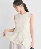【アースミュージックアンドエコロジー/earth music&ecology】のフレアニットベスト 人気、トレンドファッション・服の通販 founy(ファニー) ファッション Fashion レディースファッション Fashion for Women アウター Coat / Outerwear Collection トップス・カットソー Cut & Sew Tops ニット Knit Tops & Sweaters ベスト&ジレ / 重ね着スタイル Vests & Gilets インナー Innerwear 春 Spring バランス Balance, Style Balance フレア Flare, Flared ベスト Vest, Waistcoat ポケット Pocket, Pocket Detail S/S・春夏 SS, Spring/Summer, Warm Season 夏 Summer thumbnail Ivory|ID: prp329100004867344 ipo3291000000036256693