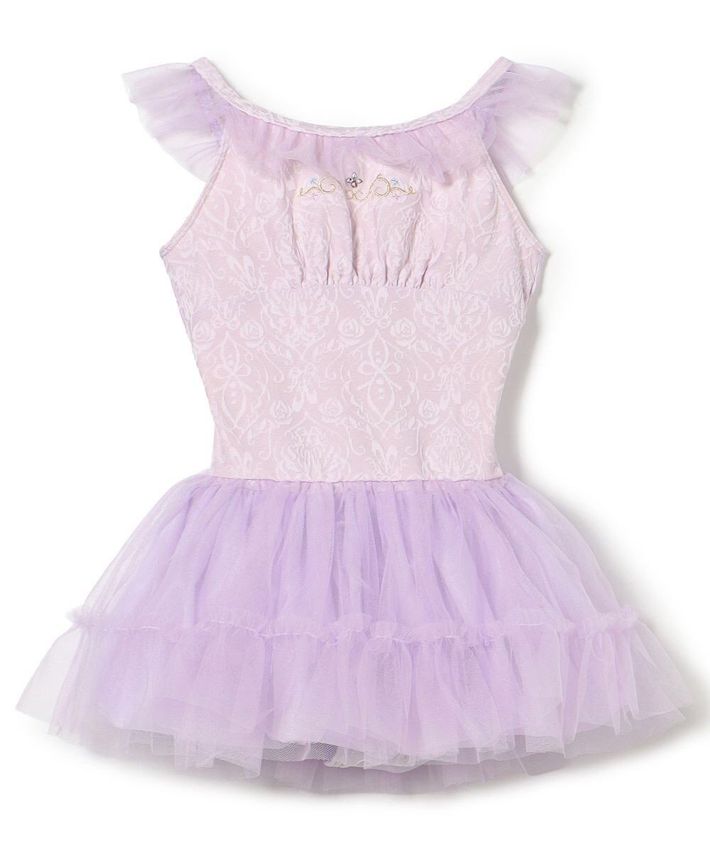 【チャコット/Chacott / KIDS】のスカート付レオタード インテリア・キッズ・メンズ・レディースファッション・服の通販 founy(ファニー) 　ファッション　Fashion　キッズファッション　Fashion for Kids　シューズ　Shoes, Footwear　ジャカード／ジャガード　Jacquard, Woven Pattern　ストーン　Stone, Gem-Like　チュール　Tulip, Tulip Motif　モチーフ　Motif, Design Theme　リボン　Ribbon, Bow　アイリス|ID: prp329100004867476 ipo3291000000036260342