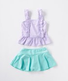 【その他のブランド/Other】の【marie claire ENFANTS】フリルセパレート水着 人気、トレンドファッション・服の通販 founy(ファニー) ファッション Fashion キッズファッション Fashion for Kids セパレート Separate, Two-Piece フランス France, French フリル Frill, Ruffle プリント Print, Printed Pattern 夏 Summer 春 Spring S/S・春夏 SS, Spring/Summer, Warm Season 水着 Swimsuit, Swimwear thumbnail パープル|ID: prp329100004867478 ipo3291000000036260346