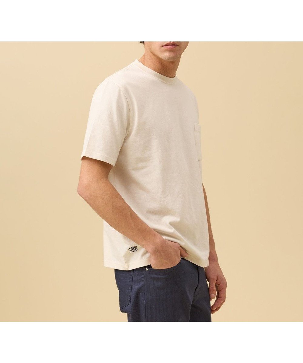 【ジェイ プレス/J.PRESS / MEN】のオーバーダイクルーネック Tシャツ 人気、トレンドファッション・服の通販 founy(ファニー) 　ファッション　Fashion　メンズファッション　Fashion for Men　トップス・カットソー　Cut & Sew Tops　メンズシャツ　Shirts　オーバル　Oval Design　カットソー　Cut and Sewn Top　シンプル　Simple, Minimal　フィット　Fit, Slim Fit　ベーシック　Basic, Essential　ポケット　Pocket, Pocket Detail　レギュラー　Regular, Standard Fit　夏　Summer　春　Spring　S/S・春夏　SS, Spring/Summer, Warm Season　 other-1|ID: prp329100004867485 ipo3291000000036260375