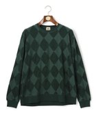 【ジェイ プレス/J.PRESS / MEN】のアーガイルワントーンリンクス ロングスリーブ Tシャツ グリーン系|ID: prp329100004867497 ipo3291000000036260422