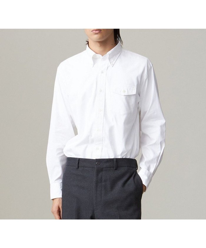 【ジェイ プレス/J.PRESS / MEN】のオックスフォードシャツ / B.D. インテリア・キッズ・メンズ・レディースファッション・服の通販 founy(ファニー) https://founy.com/ ファッション Fashion メンズファッション Fashion for Men トップス・カットソー Cut & Sew Tops メンズシャツ Shirts エレガント 上品 Elegant オーガニック Organic Cotton ダウン Down, Puffer パッチ Patch, Appliqué フラップ Flap, Flap Pocket ポケット Pocket, Pocket Detail ヨーク Yoke, Yoke Design A/W・秋冬 Autumn/Winter S/S・春夏 SS, Spring/Summer, Warm Season 夏 Summer |ID: prp329100004867499 ipo3291000000036260429