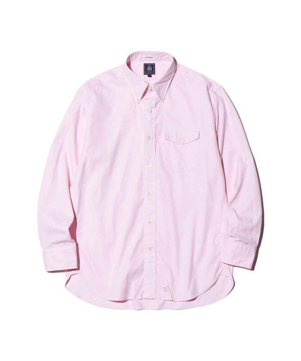 【ジェイ プレス/J.PRESS / MEN】のオックスフォードシャツ / B.D. インテリア・キッズ・メンズ・レディースファッション・服の通販 founy(ファニー) 　ファッション　Fashion　メンズファッション　Fashion for Men　トップス・カットソー　Cut & Sew Tops　メンズシャツ　Shirts　エレガント 上品　Elegant　オーガニック　Organic Cotton　ダウン　Down, Puffer　パッチ　Patch, Appliqué　フラップ　Flap, Flap Pocket　ポケット　Pocket, Pocket Detail　ヨーク　Yoke, Yoke Design　A/W・秋冬　Autumn/Winter　S/S・春夏　SS, Spring/Summer, Warm Season　夏　Summer　ピンク系|ID: prp329100004867499 ipo3291000000036260431