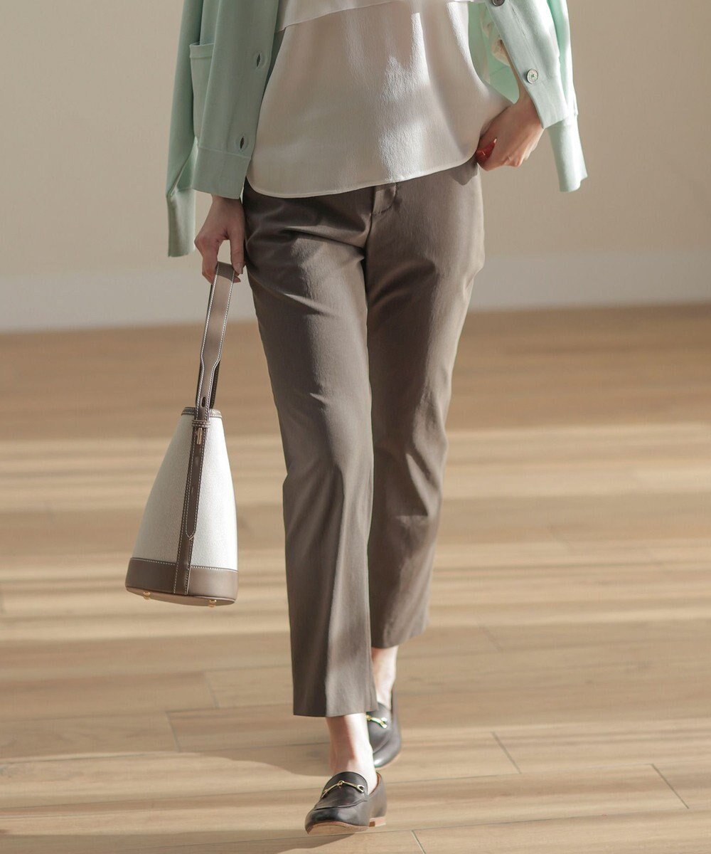 【ジェイ プレス/J.PRESS】の【セットアップ対応・洗える】セルロースリネンストレッチ テーパード パンツ インテリア・キッズ・メンズ・レディースファッション・服の通販 founy(ファニー) 　ファッション　Fashion　レディースファッション　Fashion for Women　セットアップ　Matching Sets　レディースパンツ・ボトムス　Pants & Trousers / Bottoms　おすすめ　Recommended / Our Picks　シンプル　Simple, Minimal　ジャケット　Jacket, Outerwear　スタイリッシュ　Stylish, Fashionable　ストレッチ　Stretch, Stretchy Fabric　セットアップ　Set-Up, Coordinated Outfit　ダウン　Down, Puffer　テーパード　Tapered, Tapered Pants　トレーナー　Sweatshirt, Trainer　夏　Summer　春　Spring　S/S・春夏　SS, Spring/Summer, Warm Season　洗える　Machine Washable　スレート系|ID: prp329100004867519 ipo3291000000036260557