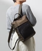 【イザック/Y'SACCS】のリサイクルナイロン×カウレザー ラップリュック Sサイズ 人気、トレンドファッション・服の通販 founy(ファニー) ファッション Fashion レディースファッション Fashion for Women バッグ Bags スマート Smart, Elegant フェミニン Feminine, Girly ポケット Pocket, Pocket Detail ラップ Wrap, Wrap Design リュック Backpack, Rucksack thumbnail カーキ|ID: prp329100004867523 ipo3291000000036260593