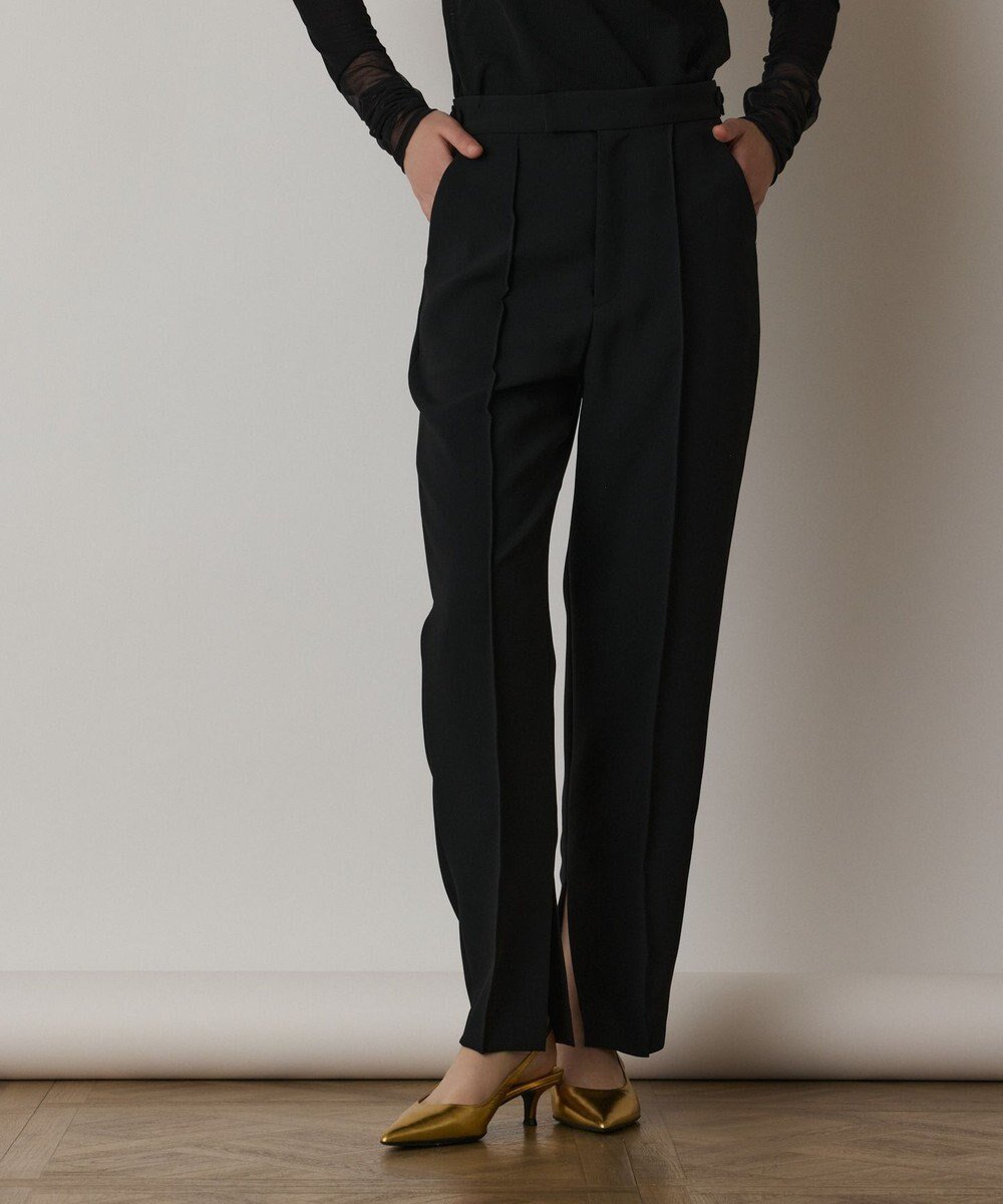 【グレース コンチネンタル/GRACE CONTINENTAL】のインサイドスリットスリムパンツ インテリア・キッズ・メンズ・レディースファッション・服の通販 founy(ファニー) ファッション Fashion レディースファッション Fashion for Women パンツ Pants & Trousers おすすめ Recommended / Our Picks シンプル Simple, Minimal ジャケット Jacket, Outerwear スタイリッシュ Stylish, Fashionable スリット Slit, Slit Detail スリム Slim, Slim Fit セットアップ Set-Up, Coordinated Outfit ダブル Double, Double-Breasted ポケット Pocket, Pocket Detail 夏 Summer 春 Spring S/S・春夏 SS, Spring/Summer, Warm Season ブラック|ID: prp329100004867532 ipo3291000000036260649