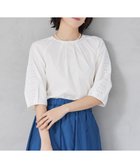 【自由区/JIYU-KU】の【洗える】エンブロイダリーブロードプルオーバー ブラウス 人気、トレンドファッション・服の通販 founy(ファニー) ファッション Fashion レディースファッション Fashion for Women トップス・カットソー Cut & Sew Tops シャツ・ブラウス・オフィスカジュアル Elegant Blouses & Button-Ups カジュアルプルオーバー・ニットトップス Pullovers & Knit Tops / Casual Pullovers 春 Spring 洗える Machine Washable クロップド Cropped, Short Length シャンブレー Chambray, Denim-Like Fabric ストライプ Stripe, Striped Pattern スリーブ Sleeve, Long Sleeve / Short Sleeve バランス Balance, Style Balance ボトム Bottoms, Lower Wear 無地 Plain, Solid Color レース Lace, Lace Fabric ワーク Workwear, Utility Style S/S・春夏 SS, Spring/Summer, Warm Season 夏 Summer thumbnail オフ|ID: prp329100004867533 ipo3291000000036260653