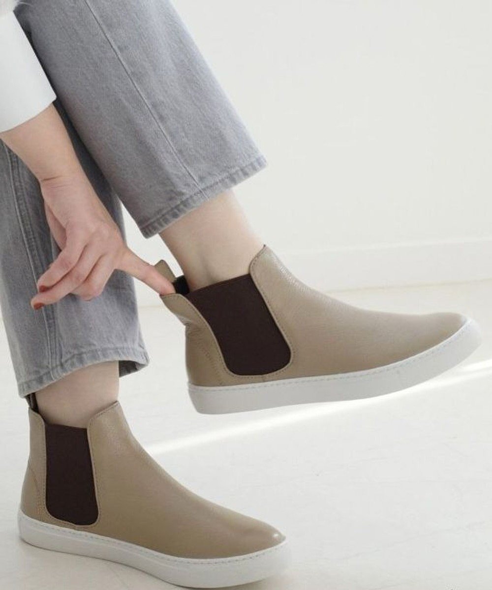 【ポインター/Pointer】の本革サイドゴアショートブーツ インテリア・キッズ・メンズ・レディースファッション・服の通販 founy(ファニー) ファッション Fashion レディースファッション Fashion for Women ショート Short, Short Length スニーカー Sneakers, Trainers 定番 Standard, Basic Item A/W・秋冬 Autumn/Winter グレージュ|ID: prp329100004867535 ipo3291000000036260667