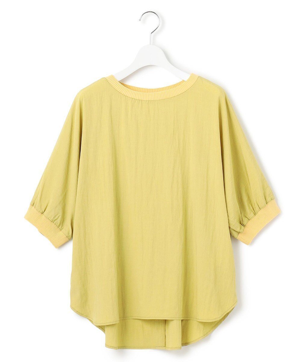 【ジェイプレスヨークストリート/J.PRESS YORK STREET】の【WOMEN】ワッシャードルマン ブラウス インテリア・キッズ・メンズ・レディースファッション・服の通販 founy(ファニー) 　ファッション　Fashion　レディースファッション　Fashion for Women　トップス・カットソー　Cut & Sew Tops　シャツ・ブラウス・オフィスカジュアル　Elegant Blouses & Button-Ups　セットアップ　Set-Up, Coordinated Outfit　タンブラー　Tumbler, Travel Mug　バランス　Balance, Style Balance　フォルム　Silhouette, Form　夏　Summer　春　Spring　S/S・春夏　SS, Spring/Summer, Warm Season　イエロー系|ID: prp329100004867538 ipo3291000000036260682