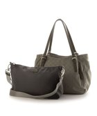 【イザック/Y'SACCS】のポーチ付きドットジャカードトート グレージュ|ID: prp329100004867548 ipo3291000000036260770