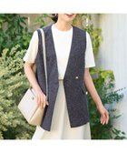 【エニー/ANY】のツィードライクブッチャージレ 人気、トレンドファッション・服の通販 founy(ファニー) ファッション Fashion レディースファッション Fashion for Women アウター Coat / Outerwear Collection トップス・カットソー Cut & Sew Tops ベスト&ジレ / 重ね着スタイル Vests & Gilets おすすめ Recommended / Our Picks クラシカル Classical, Vintage-Inspired ツイード Twill, Twill Weave トレンド Trend, Trending Now フロント Front, Front Design ベスト Vest, Waistcoat ポケット Pocket, Pocket Detail エレガント 上品 Elegant 人気 Popular, Best Seller 夏 Summer 春 Spring S/S・春夏 SS, Spring/Summer, Warm Season thumbnail ネイビー系|ID: prp329100004867557 ipo3291000000036260902