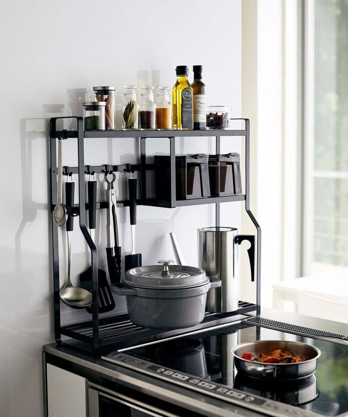 【タワー/tower】のコンロサイドラック タワー ブラック インテリア・キッズ・メンズ・レディースファッション・服の通販 founy(ファニー) https://founy.com/ ファッション Fashion レディースファッション Fashion for Women オイル Body Oil |ID: prp329100004867558 ipo3291000000036260907