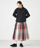 【シェアパーク/SHARE PARK】のメモリーチェックフレアスカート 人気、トレンドファッション・服の通販 founy(ファニー) ファッション Fashion レディースファッション Fashion for Women スカート Skirts Aライン・フレアスカート A-Line & Flared Skirts チェック Check, Plaid, Tartan 再入荷 Restock / Back in Stock A/W・秋冬 Autumn/Winter thumbnail オレンジ系3|ID: prp329100004867567 ipo3291000000036261011