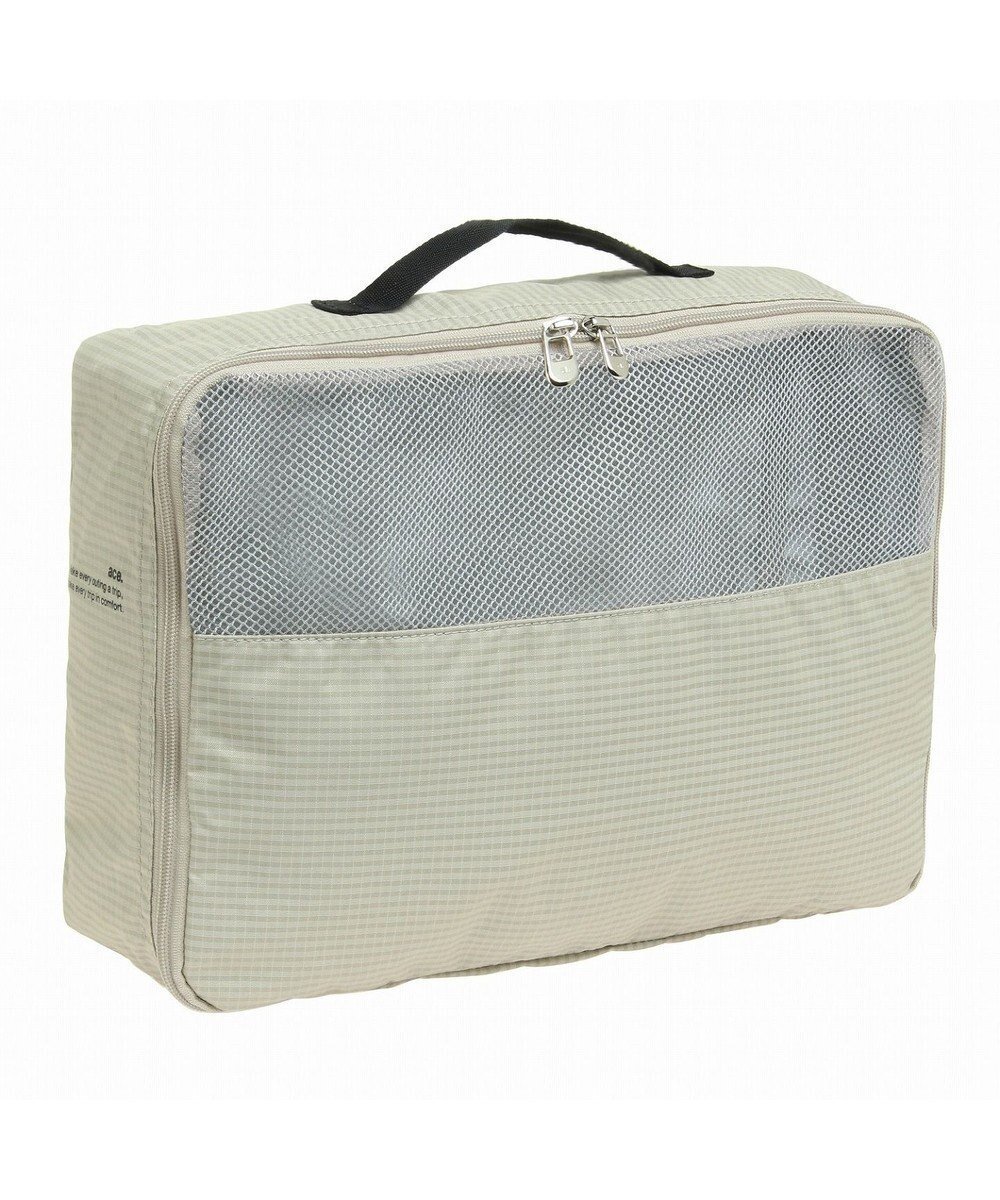【エースバッグズアンドラゲッジ/ACE BAGS & LUGGAGE】のace. エース フォルケット インナーポーチ Mサイズ 10リットル 67154 インテリア・キッズ・メンズ・レディースファッション・服の通販 founy(ファニー) ファッション Fashion レディースファッション Fashion for Women ポーチ&ミニバッグ Pouches & Mini Bags インナー Innerwear スーツケース キャリーケース Suitcase / Carry Case タオル Towel, Bath Towel ポーチ Pouch, Small Case メッシュ Mesh, Net Fabric ベージュ|ID: prp329100004867579 ipo3291000000036261189