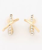 【エニー/ANY】の【WEB限定】クロスフープイヤリング(両耳用) 人気、トレンドファッション・服の通販 founy(ファニー) ファッション Fashion レディースファッション Fashion for Women ジュエリー Jewelry ファッションリング Fashion Rings イヤリング・フープ・ドロップタイプ Hoop, Drop & Clip Earrings おすすめ Recommended / Our Picks アクセサリー Fashion Accessories イヤリング Earrings ギフト プレゼント Gift / Present シンプル Simple, Minimal セレモニー Ceremony 再入荷 Restock / Back in Stock thumbnail ライトゴールド|ID: prp329100004867582 ipo3291000000036261228