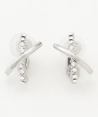 【エニー/ANY】の【WEB限定】クロスフープイヤリング(両耳用) 人気、トレンドファッション・服の通販 founy(ファニー) ファッション Fashion レディースファッション Fashion for Women ジュエリー Jewelry ファッションリング Fashion Rings イヤリング・フープ・ドロップタイプ Hoop, Drop & Clip Earrings おすすめ Recommended / Our Picks アクセサリー Fashion Accessories イヤリング Earrings ギフト プレゼント Gift / Present シンプル Simple, Minimal セレモニー Ceremony 再入荷 Restock / Back in Stock thumbnail シルバー|ID: prp329100004867582 ipo3291000000036261230