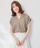 【エニー/ANY】のギャザーショートスリーブブラウス 人気、トレンドファッション・服の通販 founy(ファニー) ファッション Fashion レディースファッション Fashion for Women トップス・カットソー Cut & Sew Tops シャツ・ブラウス・オフィスカジュアル Elegant Blouses & Button-Ups ギャザー Gathered, Ruffled スキッパー Skipper, Open Collar 夏 Summer 春 Spring S/S・春夏 SS, Spring/Summer, Warm Season 洗える Machine Washable thumbnail モカ|ID: prp329100004867585 ipo3291000000036261261