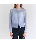 【ベイジ,/BEIGE,】のPYRRHOT / シアーコンビ リブカーディガン 人気、トレンドファッション・服の通販 founy(ファニー) ファッション Fashion レディースファッション Fashion for Women トップス・カットソー Cut & Sew Tops ニット Knit Tops & Sweaters カーディガン・羽織り Layered Style Cardigans インナー Innerwear カットソー Cut and Sewn Top カーディガン Cardigan, Knitwear シンプル Simple, Minimal ジャケット Jacket, Outerwear セーター Sweater, Knitwear バランス Balance, Style Balance フレア Flare, Flared ロング Long, Long-Length A/W・秋冬 Autumn/Winter S/S・春夏 SS, Spring/Summer, Warm Season 夏 Summer エレガント 上品 Elegant ビジネス 仕事 通勤 Business / Work / Commuting thumbnail Sax|ID: prp329100004867592 ipo3291000000036261315