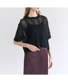 【ベイジ,/BEIGE,】のATACAM / パターンメッシュ ハーフニット 人気、トレンドファッション・服の通販 founy(ファニー) ファッション Fashion レディースファッション Fashion for Women トップス・カットソー Cut & Sew Tops ニット Knit Tops & Sweaters インナー Innerwear 春 Spring サマー Summer, Summer Style ストライプ Stripe, Striped Pattern セーター Sweater, Knitwear ハーフ Half, Half-Length パターン Pattern, Design Print 半袖 Short Sleeve, Half Sleeve メッシュ Mesh, Net Fabric リラックス Relax, Relaxed Fit S/S・春夏 SS, Spring/Summer, Warm Season 夏 Summer エレガント 上品 Elegant ビジネス 仕事 通勤 Business / Work / Commuting thumbnail Black|ID: prp329100004867596 ipo3291000000036261363