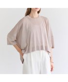 【ベイジ,/BEIGE,】のYOOPER / ドライタッチ シアーニット 人気、トレンドファッション・服の通販 founy(ファニー) ファッション Fashion レディースファッション Fashion for Women トップス・カットソー Cut & Sew Tops ニット Knit Tops & Sweaters 春 Spring セーター Sweater, Knitwear バランス Balance, Style Balance フォルム Silhouette, Form リネン Linen, Linen Fabric ワイド Wide, Wide Fit S/S・春夏 SS, Spring/Summer, Warm Season 夏 Summer 旅行 Travel ビジネス 仕事 通勤 Business / Work / Commuting thumbnail Flax|ID: prp329100004867600 ipo3291000000036261381