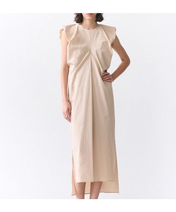 【ベイジ,/BEIGE,】のMALLOW / コットンタック バルーンスリーブドレス インテリア・キッズ・メンズ・レディースファッション・服の通販 founy(ファニー) https://founy.com/ ファッション Fashion レディースファッション Fashion for Women ワンピース Dresses フォーマル・パーティードレス・結婚式用ドレス Elegant & Casual Dresses 春 Spring 洗える Machine Washable サンダル Sandals, Summer Shoes ジャケット Jacket, Outerwear スマート Smart, Elegant スリット Slit, Slit Detail ドレス Dress, One-Piece バルーン Balloon, Balloon Silhouette フラット Flat, Flat Shoes ブロード Broadcloth, Fine Cotton ロング Long, Long-Length S/S・春夏 SS, Spring/Summer, Warm Season 夏 Summer エレガント 上品 Elegant ビジネス 仕事 通勤 Business / Work / Commuting |ID: prp329100004867603 ipo3291000000036261390