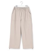 【ジェイプレスヨークストリート/J.PRESS YORK STREET】の【WOMEN】ソフトコットン ワイドベイカー パンツ 人気、トレンドファッション・服の通販 founy(ファニー) ファッション Fashion レディースファッション Fashion for Women パンツ Pants & Trousers ヴィンテージ Vintage Style 春 Spring デニム Denim, Jeans Material ドローコード Drawcord, Drawstring Cord ドローストリング Drawstring, Pull Cord フロント Front, Front Design ボトム Bottoms, Lower Wear ミリタリー Military, Army Style リラックス Relax, Relaxed Fit ワイド Wide, Wide Fit ワーク Workwear, Utility Style S/S・春夏 SS, Spring/Summer, Warm Season 夏 Summer thumbnail ベージュ系|ID: prp329100004867606 ipo3291000000036261401