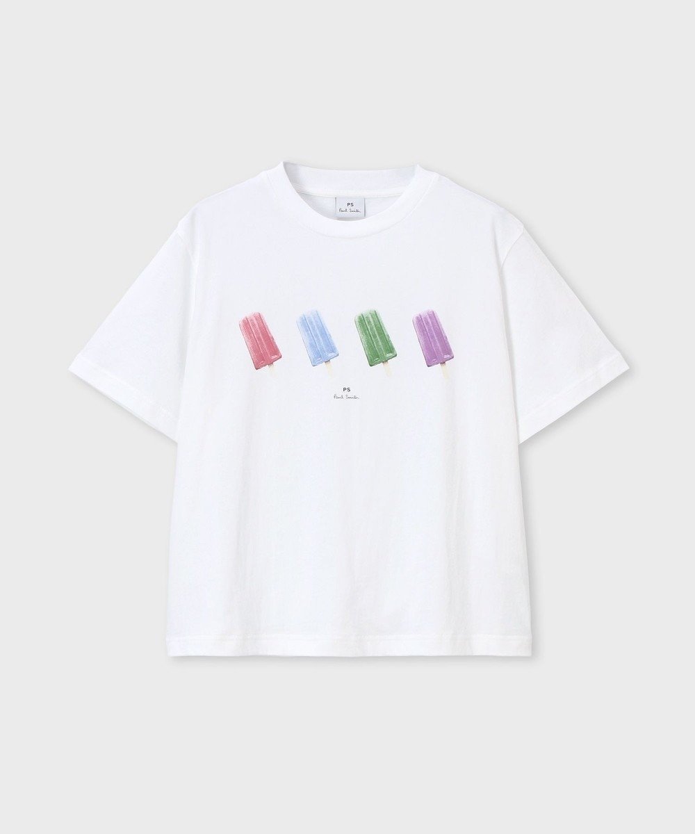 【ポール スミス/Paul Smith】のIce Lolly 半袖Tシャツ 人気、トレンドファッション・服の通販 founy(ファニー) 　ファッション　Fashion　レディースファッション　Fashion for Women　トップス・カットソー　Cut & Sew Tops　シャツ・ブラウス・オフィスカジュアル　Elegant Blouses & Button-Ups　ロングTシャツ・Tシャツ　Longline T-Shirts & Tees　カットソー・ベーシックTシャツ　Cut-and-Sewn Tops / Stretch Tees & Basics　インナー　Innerwear　カットソー　Cut and Sewn Top　ショート　Short, Short Length　ジャケット　Jacket, Outerwear　デニム　Denim, Jeans Material　パステル　Pastel, Soft Color　モチーフ　Motif, Design Theme　リラックス　Relax, Relaxed Fit　半袖　Short Sleeve, Half Sleeve　夏　Summer　S/S・春夏　SS, Spring/Summer, Warm Season　A/W・秋冬　Autumn/Winter　 other-1|ID: prp329100004867608 ipo3291000000036261407
