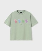 【ポール スミス/Paul Smith】のIce Lolly 半袖Tシャツ 人気、トレンドファッション・服の通販 founy(ファニー) ファッション Fashion レディースファッション Fashion for Women トップス・カットソー Cut & Sew Tops シャツ・ブラウス・オフィスカジュアル Elegant Blouses & Button-Ups ロングTシャツ・Tシャツ Longline T-Shirts & Tees カットソー・ベーシックTシャツ Cut-and-Sewn Tops / Stretch Tees & Basics インナー Innerwear カットソー Cut and Sewn Top ショート Short, Short Length ジャケット Jacket, Outerwear デニム Denim, Jeans Material パステル Pastel, Soft Color モチーフ Motif, Design Theme リラックス Relax, Relaxed Fit 半袖 Short Sleeve, Half Sleeve 夏 Summer S/S・春夏 SS, Spring/Summer, Warm Season A/W・秋冬 Autumn/Winter thumbnail ライトグリーン|ID: prp329100004867608 ipo3291000000036261409