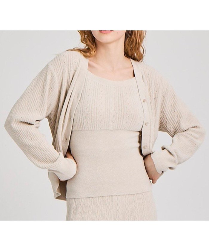 【ウンナナクール/une nana cool】のとろみ素材がここちよいカーディガン moi room(モアルーム) インテリア・キッズ・メンズ・レディースファッション・服の通販 founy(ファニー) https://founy.com/ ファッション Fashion レディースファッション Fashion for Women トップス・カットソー Cut & Sew Tops カーディガン・羽織り Layered Style Cardigans おすすめ Recommended / Our Picks とろみ Fluid, Flowy Fabric カーディガン Cardigan, Knitwear キャミソール Camisole, Spaghetti Strap Top パジャマ Pajamas, Sleepwear フィット Fit, Slim Fit ロング Long, Long-Length |ID: prp329100004867620 ipo3291000000036261486