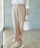 【エニィ スィス/any SiS】の【洗える】褒めらレディテーパード パンツ 人気、トレンドファッション・服の通販 founy(ファニー) ファッション Fashion レディースファッション Fashion for Women パンツ Pants & Trousers 春 Spring 洗える Machine Washable シルケット Silket, Silky Cotton ジャケット Jacket, Outerwear ストレッチ Stretch, Stretchy Fabric センター Center, Center Line 定番 Standard, Basic Item バランス Balance, Style Balance フレア Flare, Flared ワイド Wide, Wide Fit S/S・春夏 SS, Spring/Summer, Warm Season 夏 Summer thumbnail ベージュ|ID: prp329100004867622 ipo3291000000036261540