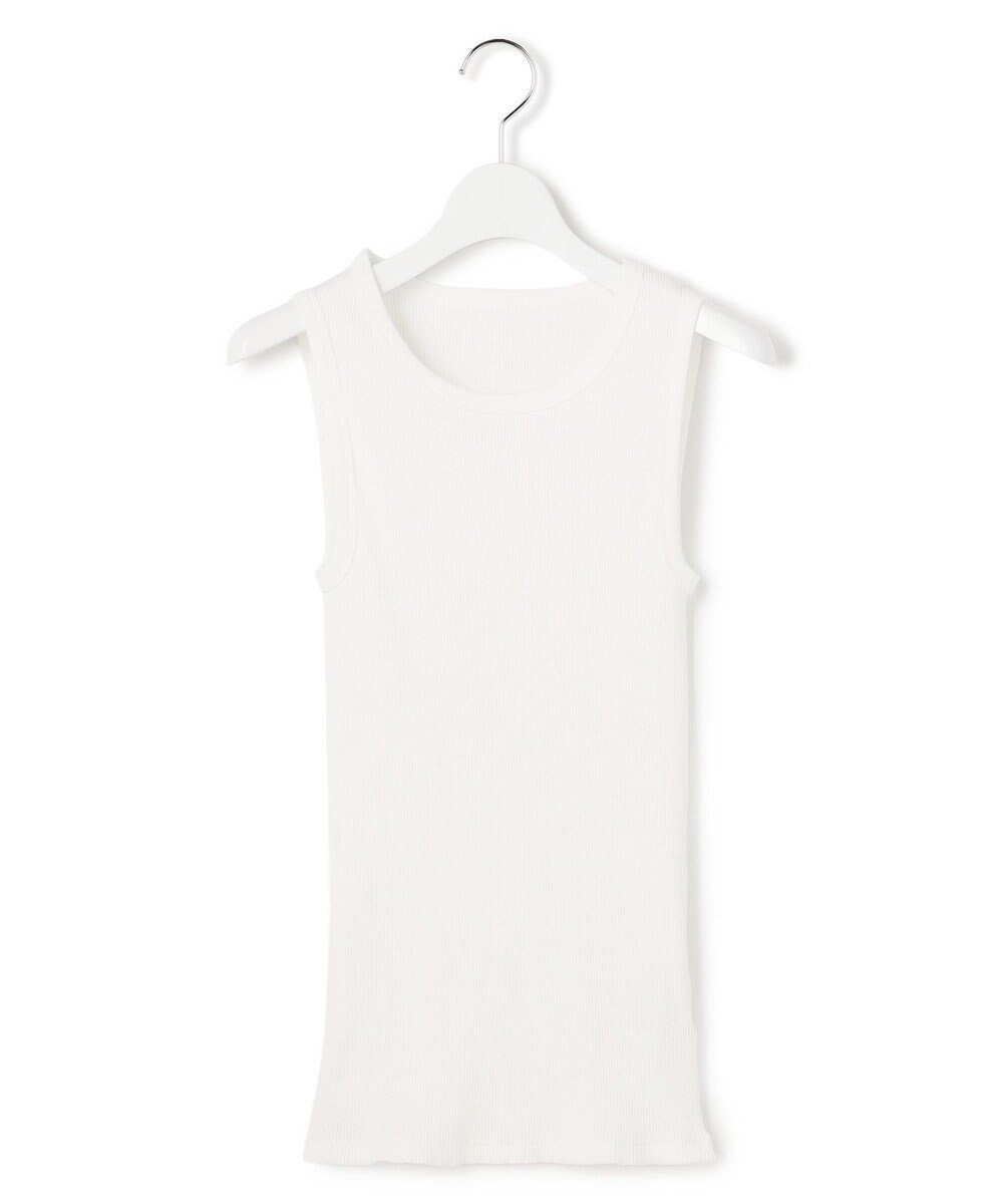 【アイシービー/iCB】のオーガニックリブ タンクトップ インテリア・キッズ・メンズ・レディースファッション・服の通販 founy(ファニー) 　ファッション　Fashion　レディースファッション　Fashion for Women　トップス・カットソー　Cut & Sew Tops　インド　Indian Textile　インナー　Innerwear　春　Spring　コンパクト　Compact, Small Size　ジャケット　Jacket, Outerwear　タンク　Tank Top, Sleeveless Top　ノースリーブ　Sleeveless, No-Sleeve　フィット　Fit, Slim Fit　S/S・春夏　SS, Spring/Summer, Warm Season　夏　Summer　エレガント 上品　Elegant　2026年　2026　オフホワイト|ID: prp329100004867633 ipo3291000000036261667