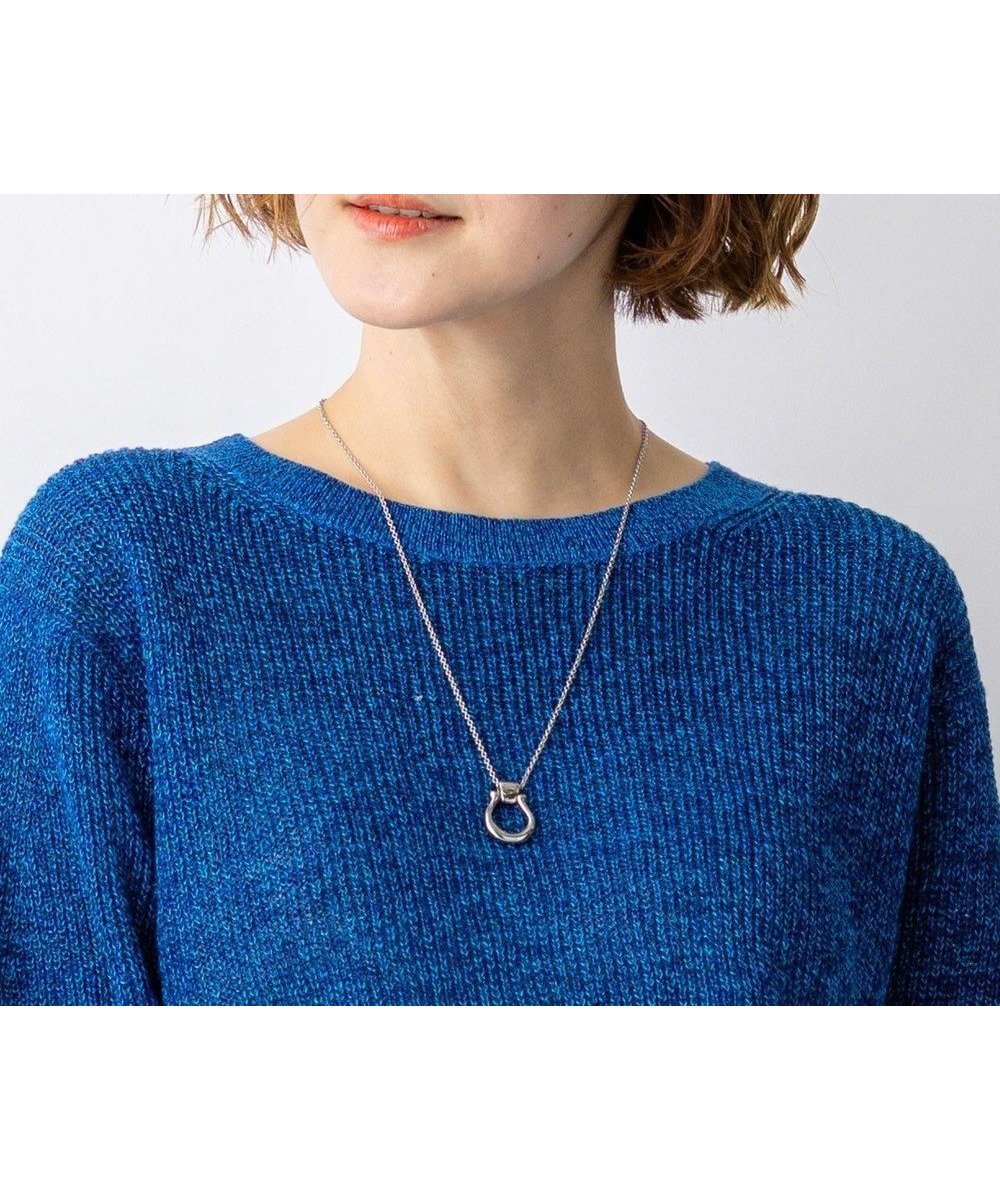 【23区/NIJYUSANKU】の【先行予約】ホースシュー グラスホルダー ネックレス インテリア・キッズ・メンズ・レディースファッション・服の通販 founy(ファニー) 　ファッション　Fashion　レディースファッション　Fashion for Women　ジュエリー　Jewelry　ネックレス　Necklaces & Pendants　2026年　2026　アクセサリー　Fashion Accessories　クール　Cool, Chic　グラス　Glass, Eyewear　サングラス　Sunglasses, Shades　シルバー　Silver, Metallic Silver　シンプル　Simple, Minimal　チェーン　Chain, Chain Strap　ネックレス　Necklace, Pendant Necklace　バランス　Balance, Style Balance　ベスト　Vest, Waistcoat　メタル　Metal, Metal Parts　モチーフ　Motif, Design Theme　夏　Summer　S/S・春夏　SS, Spring/Summer, Warm Season　シルバー系|ID: prp329100004867651 ipo3291000000036261804